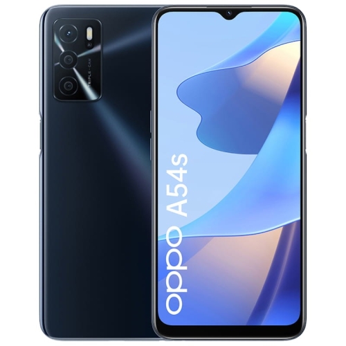 oppo smartphone a54s 6.5" hd+ 4/128gb 4g crystal black