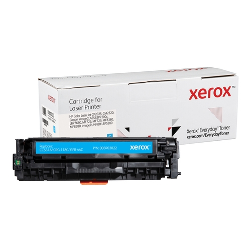 xerox everyday toner comp. para hp 304a cian cc531a