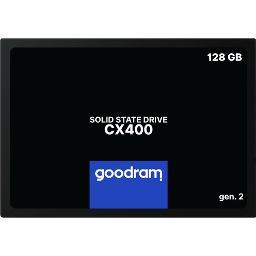 goodram cx400 g.2 128gb ssd 2.5" sata iii lectura 550 mb/s escritura 460 mb/s tbw 90tb