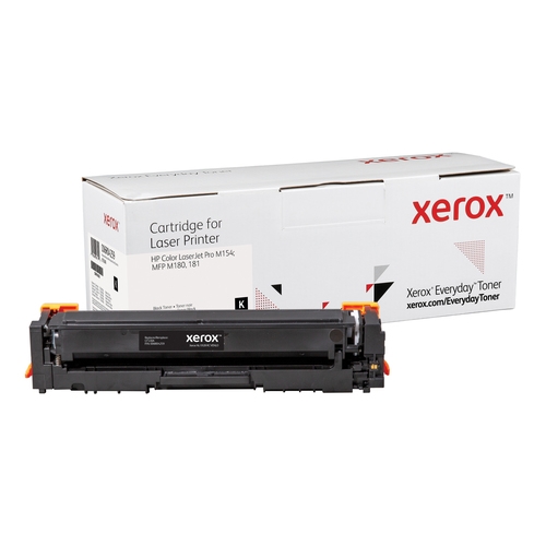 xerox everyday toner negro laserjet m154, laserjet mfp m180, laserjet mfp m181 (cf530a) 205a