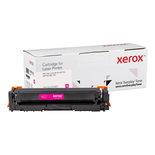 xerox everyday toner magenta laserjet m154, laserjet mfp m180, laserjet mfp m181 (cf533a) 205a