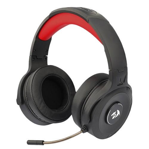 redragon pelops auricular gaming inalambrico sonido 7.1 microfono negro