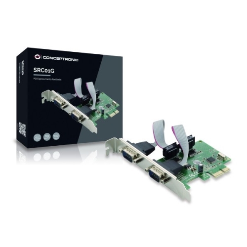 conceptronic tarjeta pci express 2 puertos serie