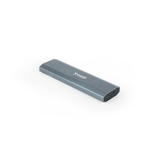 caja externa m.2 ngff/nvme usb3.1 gen2 gris