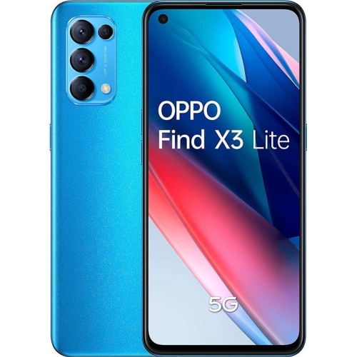 oppo smartphone find x3 lite 6.4" fhd+ 5g 8/128gb azul