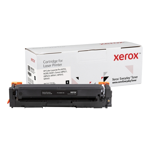 xerox everyday toner negro para hp laserjet pro m254 / mfp m280, m281 cf540x / crg 054hbk