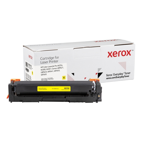 xerox everyday toner amarillo para hp laserjet pro m254 / mfp m280, m281 cf540x / crg 054hy