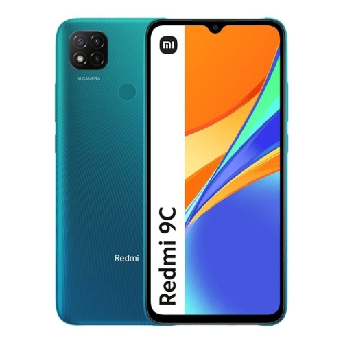 xiaomi smartphone redmi 9c 6.53" 720 x 1600 4/128gb 4g verde