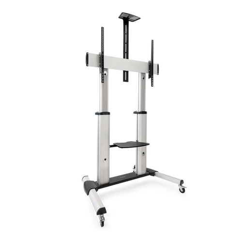 soporte suelo con ruedas monitor/tv 60 100 tooq plata