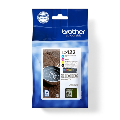 brother cartucho multipack lc422val