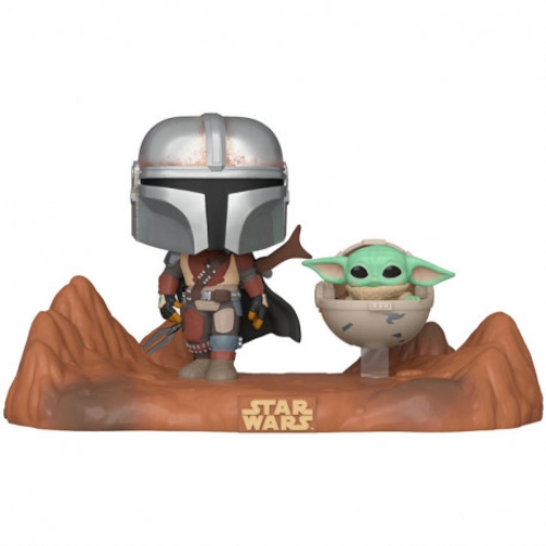 funko pop star wars the mandalorian & baby yoda