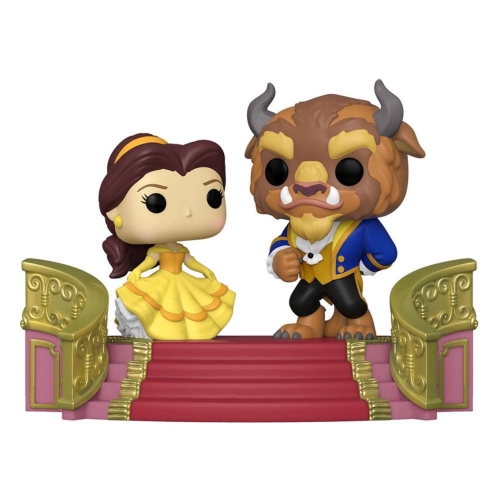 funko pop moment pack de 2 disney la bella y la bestia bella & bestia 57588