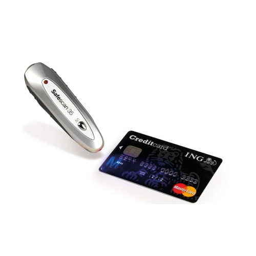 safescan 35 detector de billetes falsos de bolsillo, verificacion manual