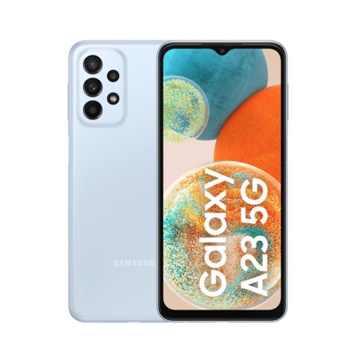 samsung smartphone galaxy a23 6.6" fhd+ 4/128gb android 12 5g azul