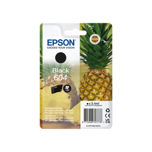 epson cartucho 604 negro t10g1