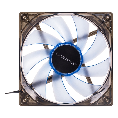cooler fan 120 x 120 mm led blue