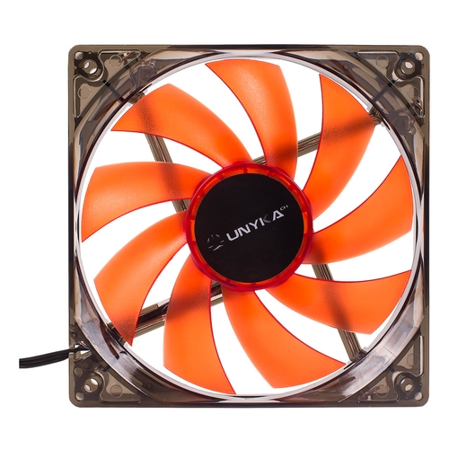 cooler fan 120 x 120 mm led red