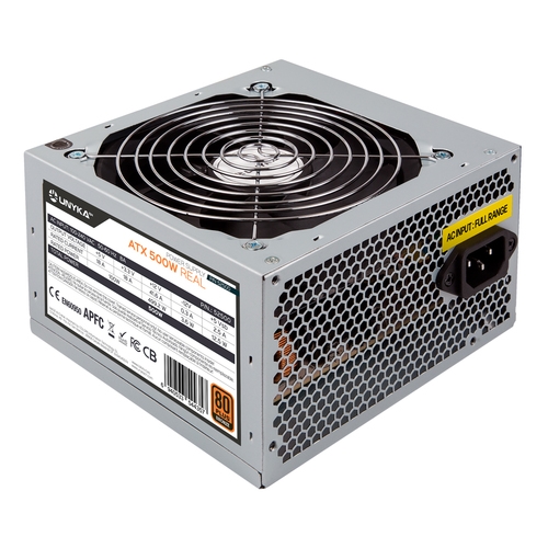 fuente alimentaciÓn atx 500w 80+ bronce