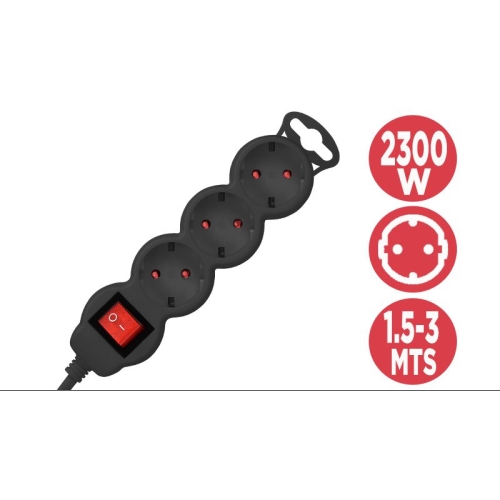 cable lightning a usb a/m, negro mallado, 1 m