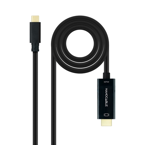 cable conversor usb c/m a hdmi/m 4k@30hz 1.8 m