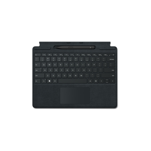 microsoft surface bundle teclado type cover+ lápiz surface pro8 negro