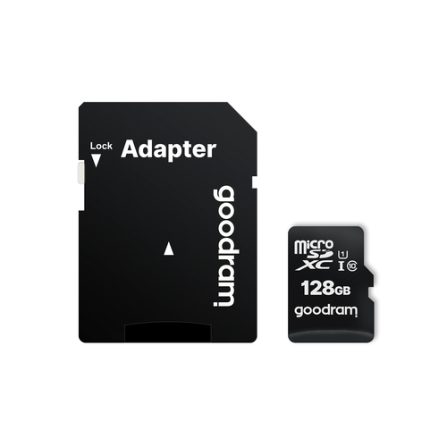 goodram microsd 128gb incluye adaptador a sd cl 10 uhs i