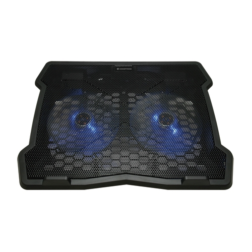 conceptronic thana06b base para portátil 2 ventiladores 125mm hasta 15.6"