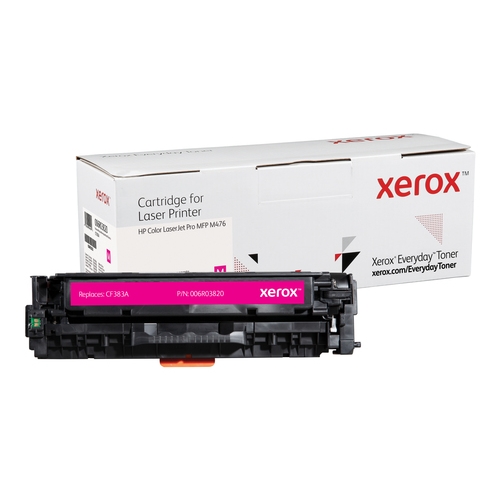 xerox everyday toner magenta para laserjet pro mfp m476 (cf383a)