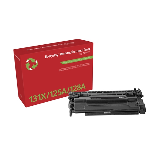 xerox everyday toner hp cb540a/ce320a/cf210x canon 716/731 negro 125a/128a/131x