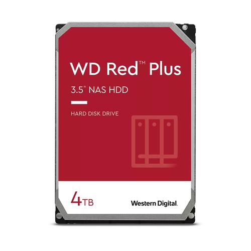 wd red plus nas wd40efpx disco duro 4tb interno 3.5" sata 6gb/s búfer: 256 mb 5400 rpm