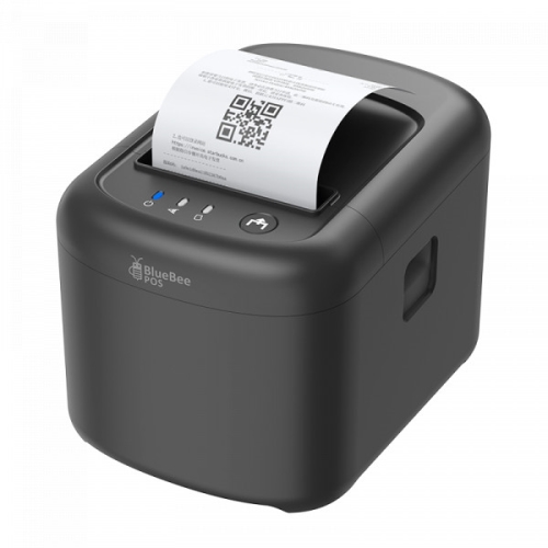 bluebee impresora de tickets print 09 termica directa usb, rs232, ethernet negra 2yw