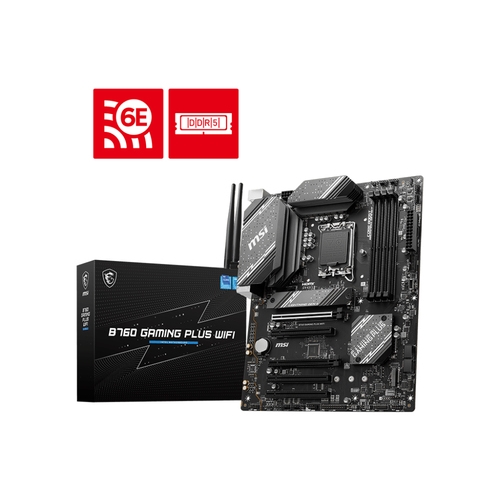 msi placa base b760 gaming plus wifi ddr5 1700
