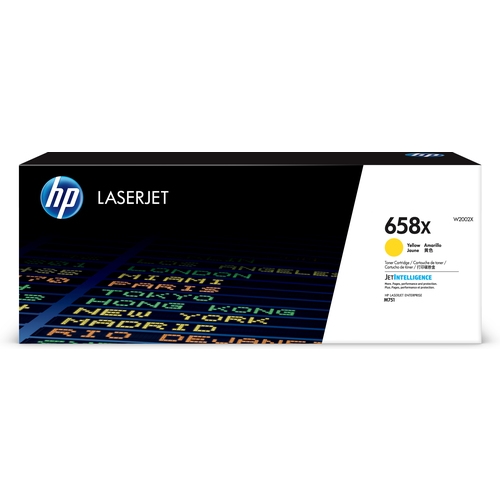 hp toner 658x amarillo w2002x enterprise m751 28.000p