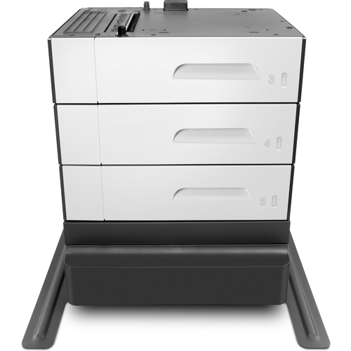 hp pagewide 3x500 sht paper tray/stand