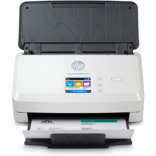 hp scanjet pro 4000 snw1 escaner documental wifi hasta 40ppm alimentador automatico doble cara