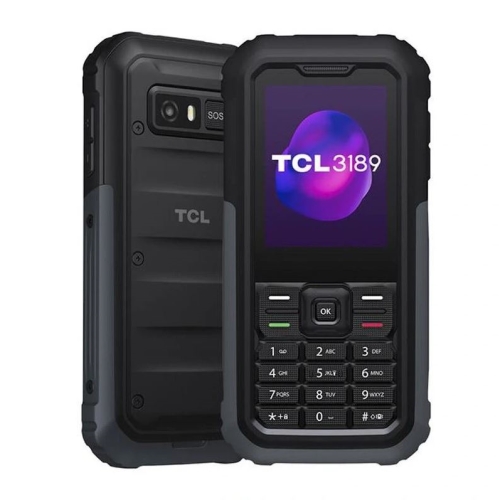 movil smartphone tcl rugerizado 3189d 64mb 128mb ds grey