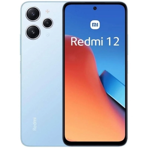 xiaomi smartphone redmi 12 6.79" 8/256gb azul cielo