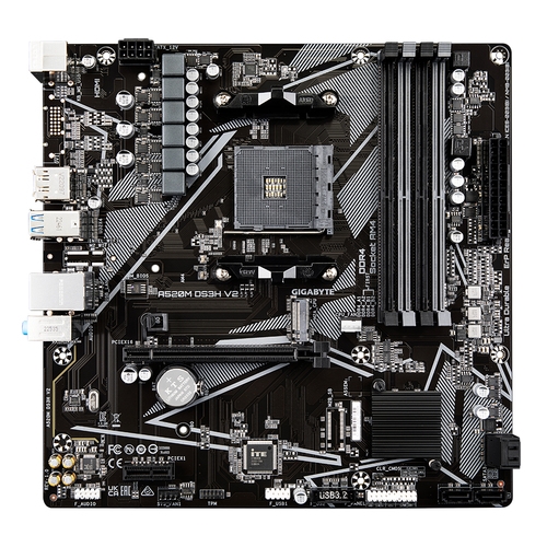 gigabyte placa base a520m ds3h v2 matx am4
