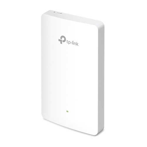 punto de acceso de pared wifi dualband tp link eap615 wall wifi 6 ax1800 574mbps simultaneos 2.4ghz y 1201mbps en 5ghz 4p giga
