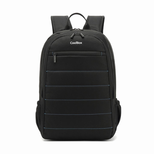 coolbox mochila portatil 15.6" negro impermeable