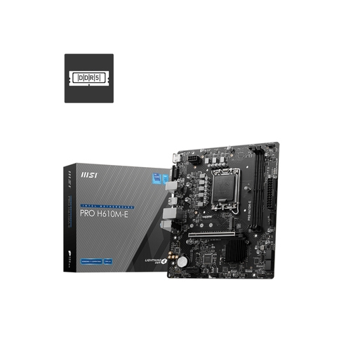 msi placa base pro h610m e ddr5