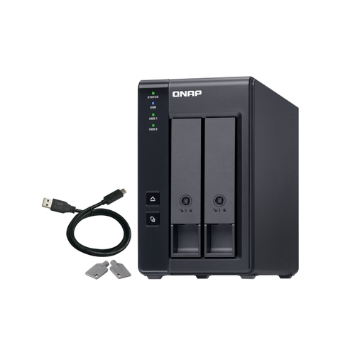 qnap tr 002 raid expansion 2xhdd bay 1xusb c 3.2