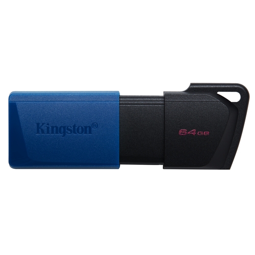 kingston exodia m memoria usb 64gb usb 3.2 gen 1 capucha móvil enganche para llavero color negro
