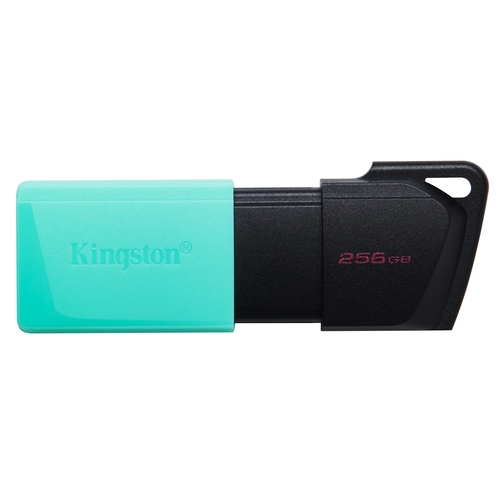 kingston exodia m memoria usb 256gb usb 3.2 gen 1 capucha móvil enganche para llavero color negro