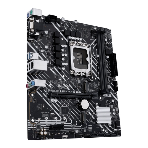 asus placa base prime h610m e csm d4
