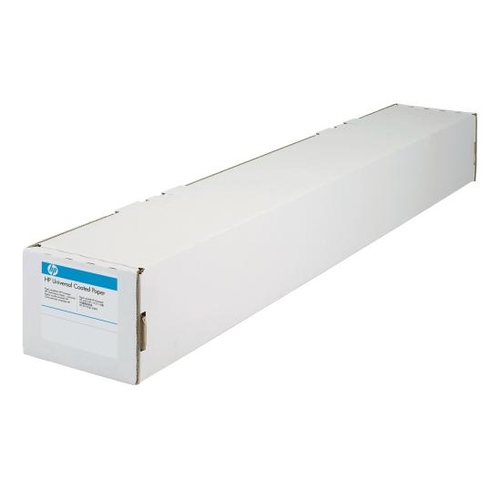 hp papel couche (recubierto) universal. rollo 60", 30.5m x 1524mm, 120g.