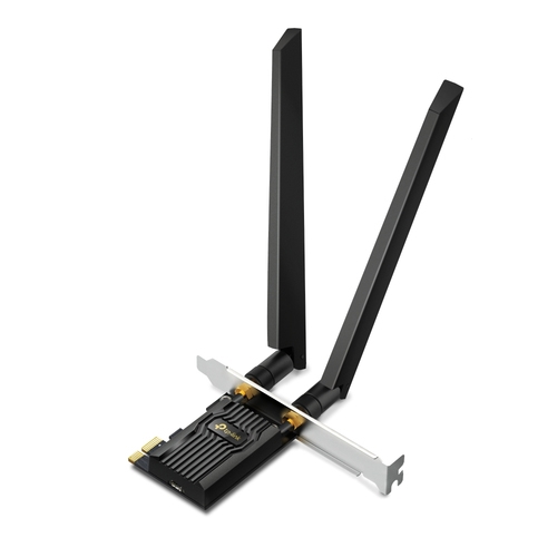 tplink archer txe72e pcie wireless axe5400 wifi 6e triple banda 802.11ax 2 antenas bluetooth 5.3