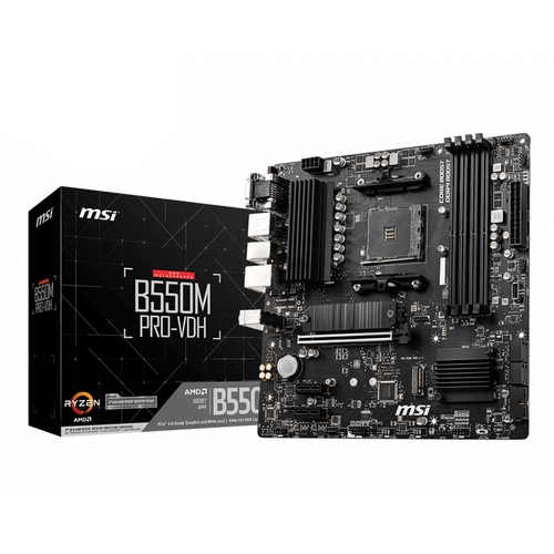 msi placa base b550m pro vdh matx am4