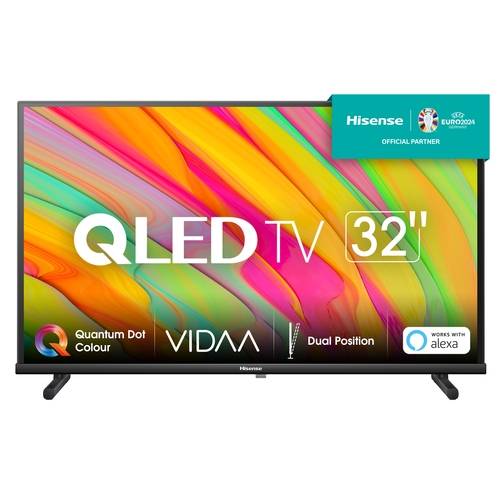 hisense televisiÓn 32" qled 2a5kq smart tv fhd