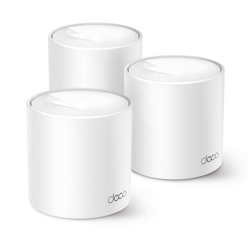 punto de acceso wifi 6 mesh tp link deco x10 pack 3u ax1500 1201mbps en 5ghz + 300mbps en 2.4ghz 4 antenas 2p giga